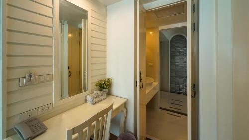 Ένα μπάνιο στο Verano Beach Villa