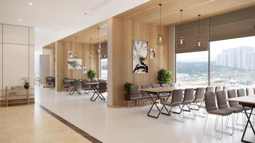 Χώρος καθιστικού στο The Beverly 1PN Luxury view VIP