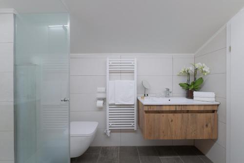 Kúpeľňa v ubytovaní Das Talblick - Appartments