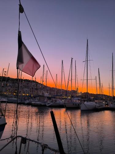 Le Nid Marin,Un Voilier Pour Deux Sète Vieux Port