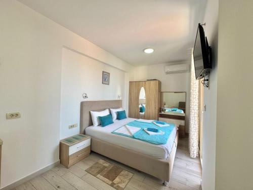 Postel nebo postele na pokoji v ubytování Villa Ines