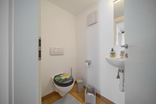 Koupelna v ubytování Außergewöhnliches Loft am Pfänderhang mit Seeblick