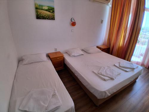 Katil atau katil-katil dalam bilik di Sunny Island Obzor