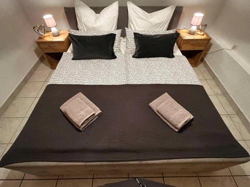 Katil atau katil-katil dalam bilik di Apartmani Vanja