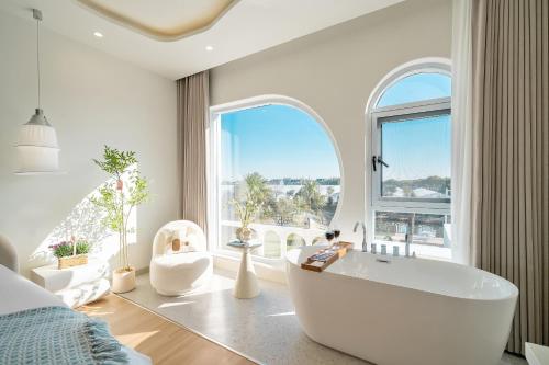 Phong cảnh thiên nhiên gần chỗ nghỉ nhà dân
