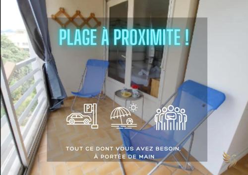 T2 Le Saule Perché, 5p, beach 500m, terrace, park