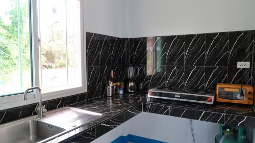 Et badeværelse på Temple Light