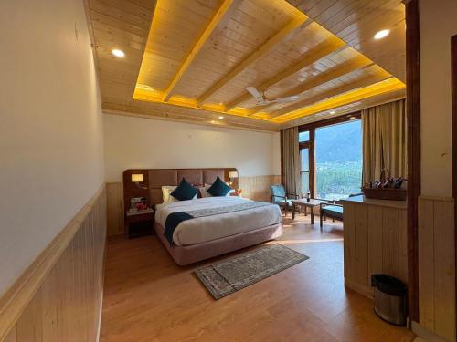 Krevet ili kreveti u jedinici u okviru objekta Snow Park Villas & Resort