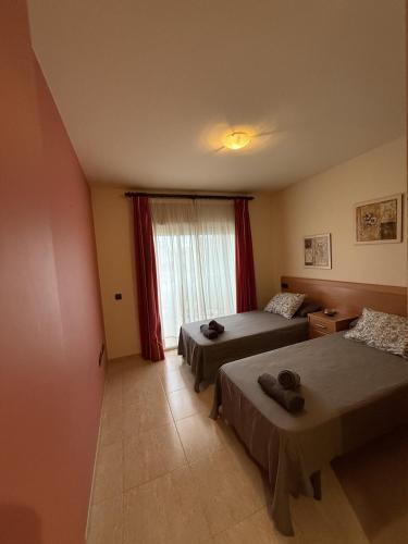 Katil atau katil-katil dalam bilik di Apartamento la tierra