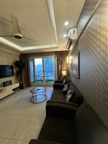 Χώρος καθιστικού στο Elysium Suites By LMY Front of Centaurus Mall Islamabad