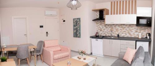 Η κουζίνα ή μικρή κουζίνα στο Zin D Home Otel Alemdağ