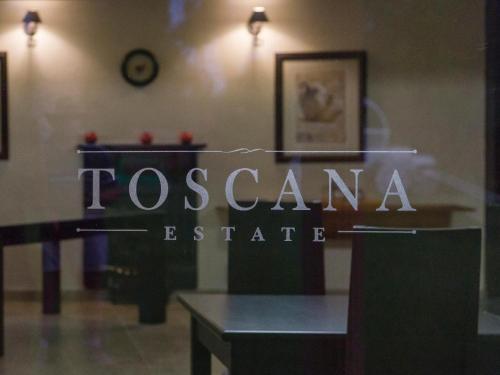 Certifikát, hodnocení, plakát nebo jiný dokument vystavený v ubytování Toscana Estate