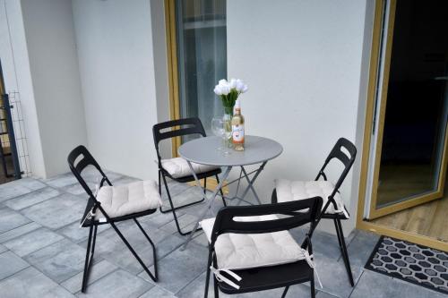 Χώρος καθιστικού στο BARKOWSKA APART 25 Taras Baza wypadowa w Beskidy Parking WIFI