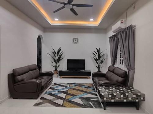 Ruang duduk di Rumah Pak Syed