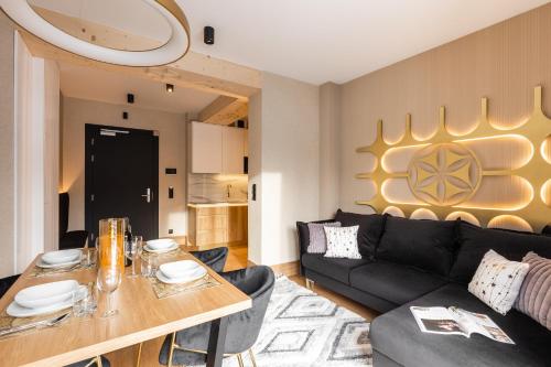 Ruang duduk di Tatry Residence & Spa