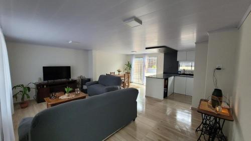 Μια τηλεόραση ή/και κέντρο ψυχαγωγίας στο Casa completa con muchas comodidades