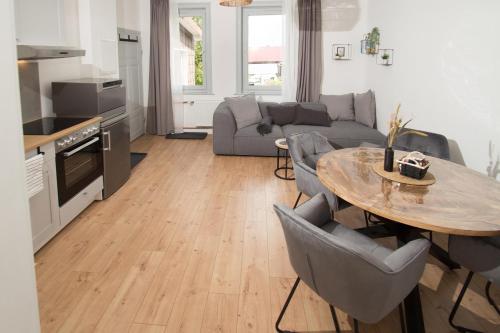 Η κουζίνα ή μικρή κουζίνα στο THEFIVE60 Apartments