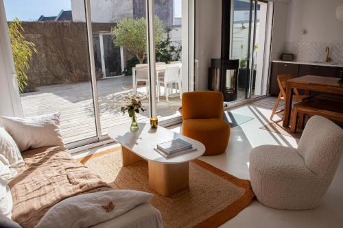 Villa centre-ville, proche plage