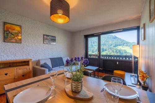 Studio au pied des pistes Vue imprenable Grand Bo'