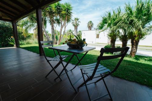 Zahrada ubytování Relais Mediterraneo Collinebros
