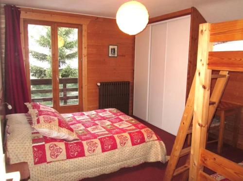 Krevet ili kreveti u jedinici u okviru objekta Chalet l'Igloo