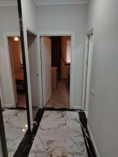 Llit o llits en una habitació de Erevan house