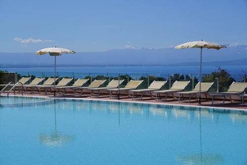 Πισίνα στο ή κοντά στο LUZIA AGRIRESORT Amazing Nature Atmosphere