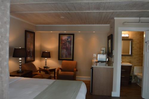 Letto o letti in una camera di Douglas House