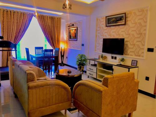 TV/Unterhaltungsangebot in der Unterkunft Luxury Family Apartment