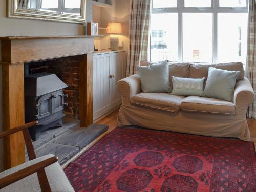 Et opholdsområde på Little Cottage