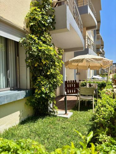 Jardín al aire libre en Appartement vue sur mer Sidi Bouzid