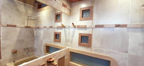 Koupelna v ubytování Ocres de mi Tierra