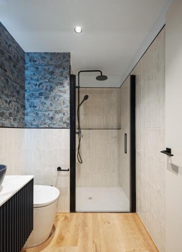 Ванная комната в Apartamentos Turísticos de Soria 36 Collado