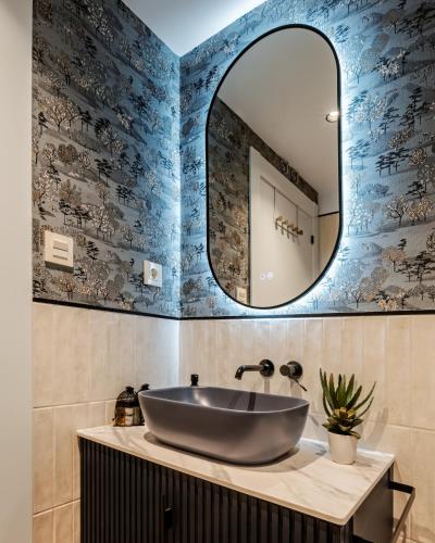 Ванная комната в Apartamentos Turísticos de Soria 36 Collado