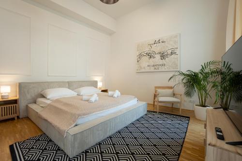 Posh 107 m2 3BR flat in the city center of Vienna