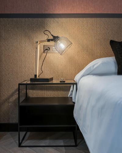 Кровать или кровати в номере Apartamentos Turísticos de Soria 36 Collado