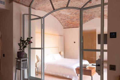 Postel nebo postele na pokoji v ubytování Il Salviatino Firenze