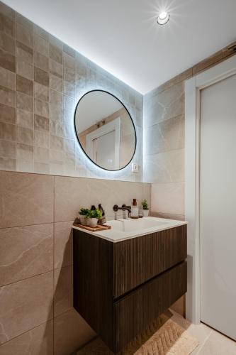 Ванная комната в Apartamentos Turísticos de Soria 36 Collado