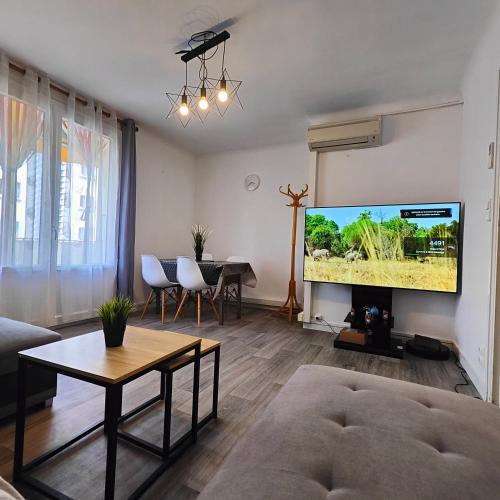 Appartement Montpellier sud ,F3 calme et reposant