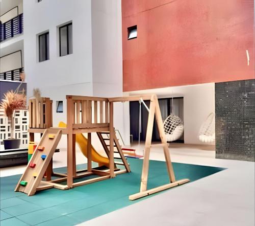 Herní místnost nebo prostor pro děti v ubytování Studio IDEAL, com Ar Condicionado