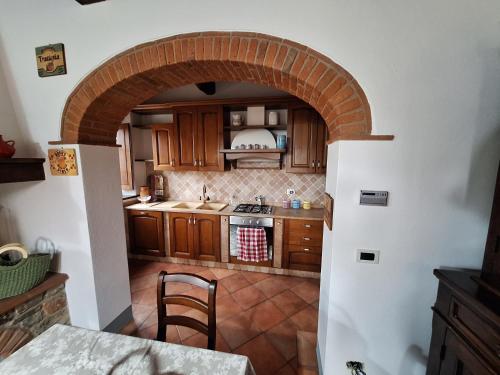 Η κουζίνα ή μικρή κουζίνα στο Casa Marianna