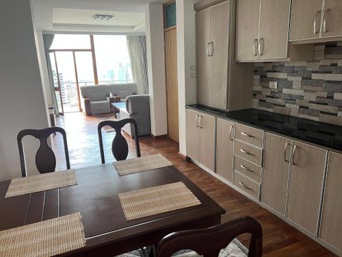Cuina o zona de cuina de Abay Apartment