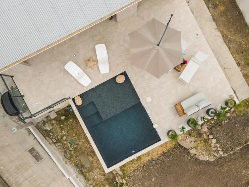 Patio nebo venkovní prostory v ubytování Villa Pomelia