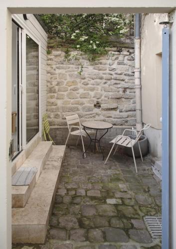 Studio jardin privé paris centre
