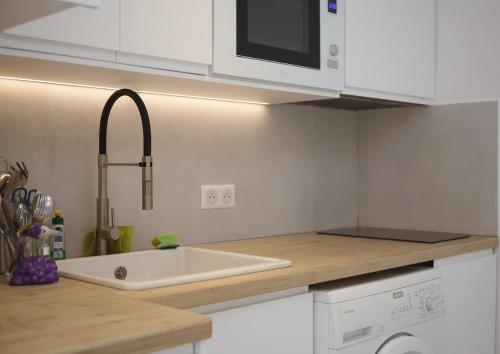 Studio jardin privé paris centre