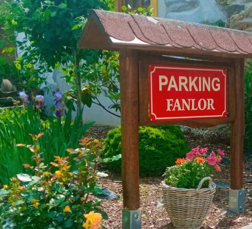 Zahrada ubytování Pension Fanlor