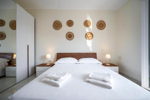 Katil atau katil-katil dalam bilik di SeaSicily Apartment
