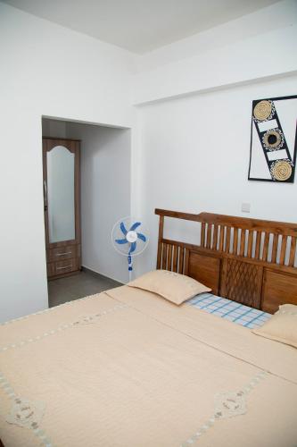 Кровать или кровати в номере Oldo Apartments