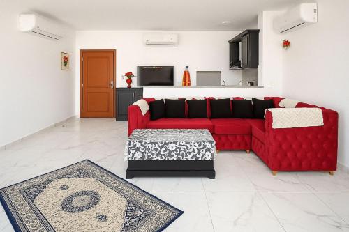 Beachfront Chalet in Porto Said with Pool