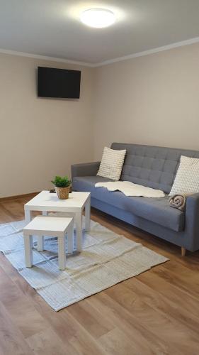 Χώρος καθιστικού στο Apartamenty Marii Kawik